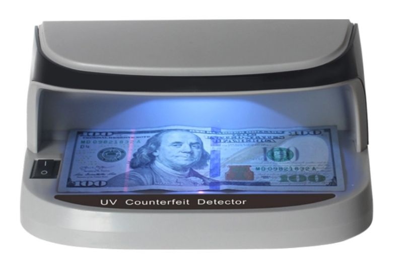 Uv lamp money detector most currencies portable money detector