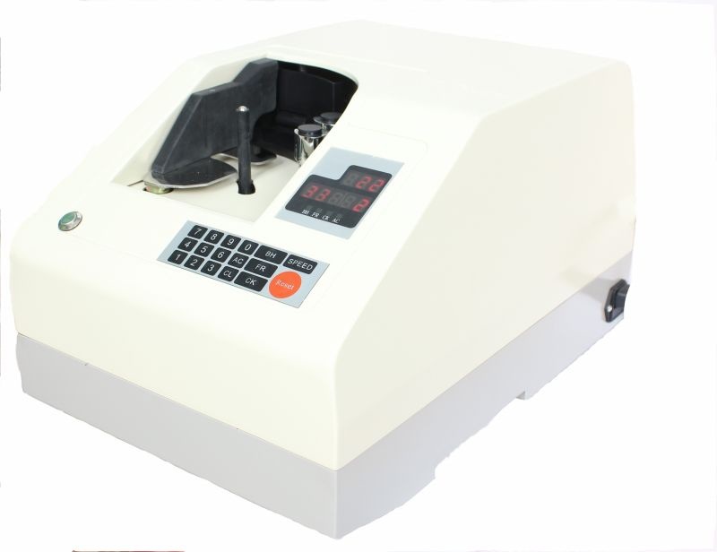 High speed vacuum bank bill note bundle strapping counting machine